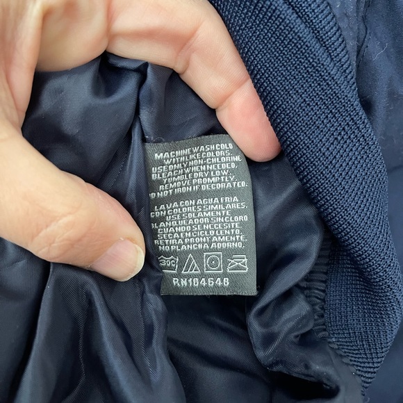 Notre Dame Navy Pull Over XL pockets - Picture 7 of 7